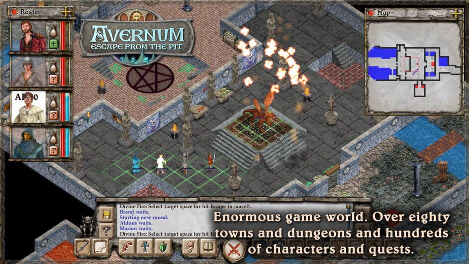 Capture d’Avernum: Escape from the Pit