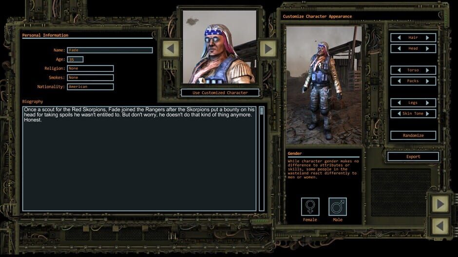 Capture de Wasteland 2