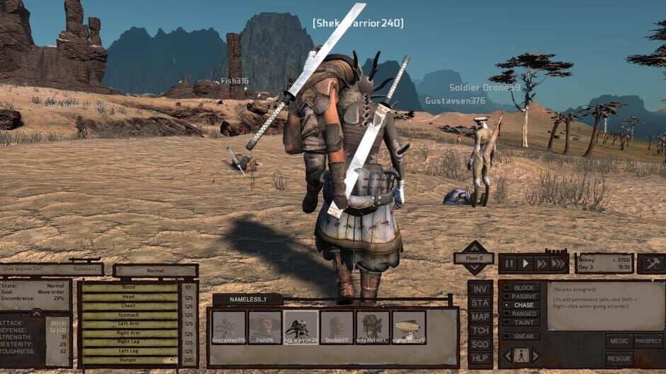 Capture de Kenshi