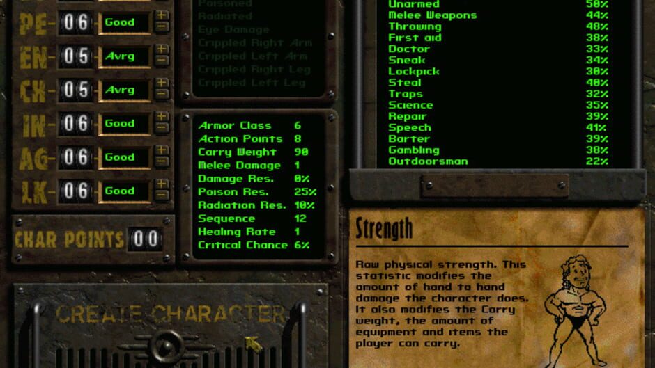 Capture de Fallout: A Post Nuclear Role Playing Game