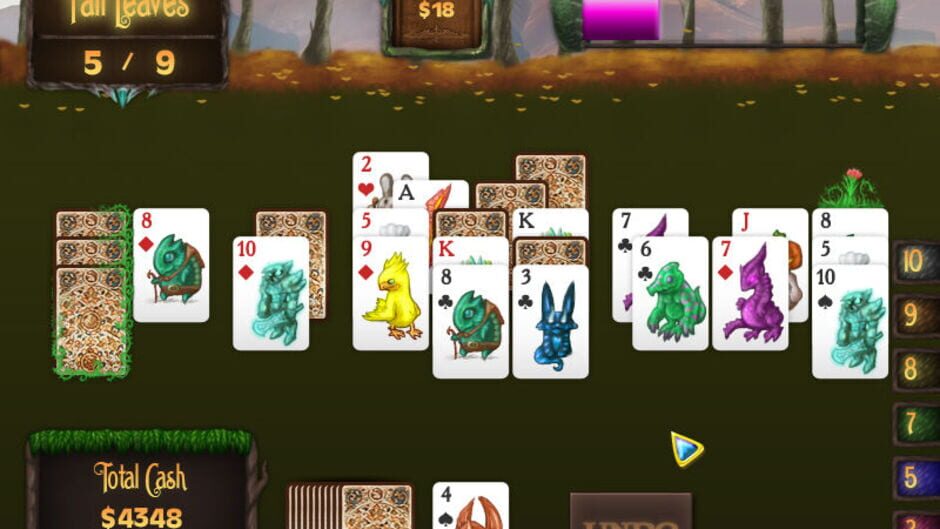 Capture de Faerie Solitaire