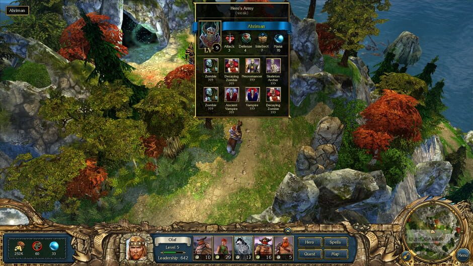 Capture de King's Bounty: Warriors of the North
