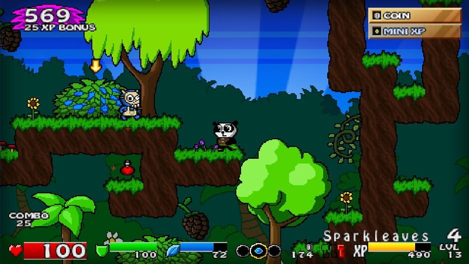 Capture de Super Panda Adventures