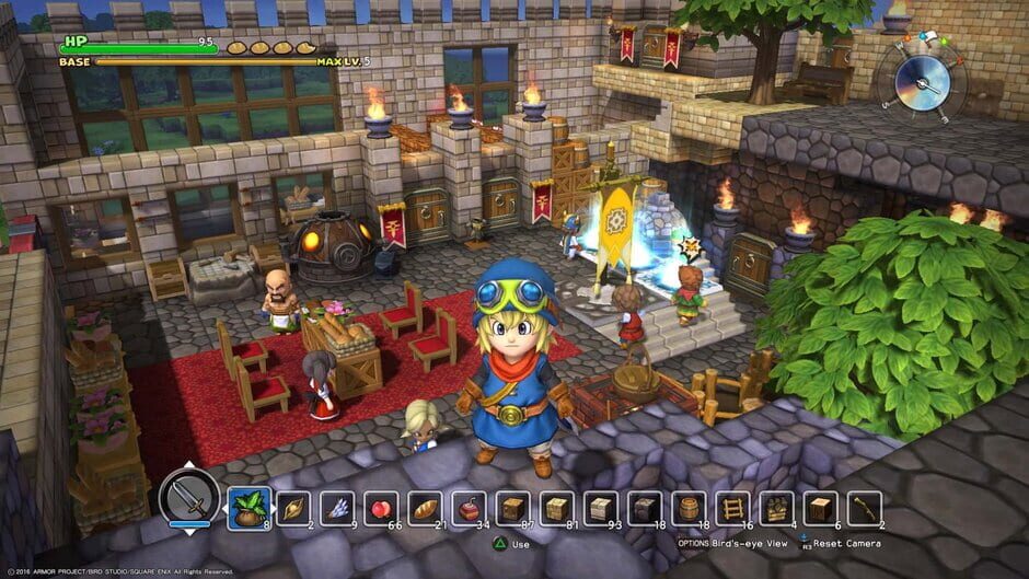 Capture de Dragon Quest Builders