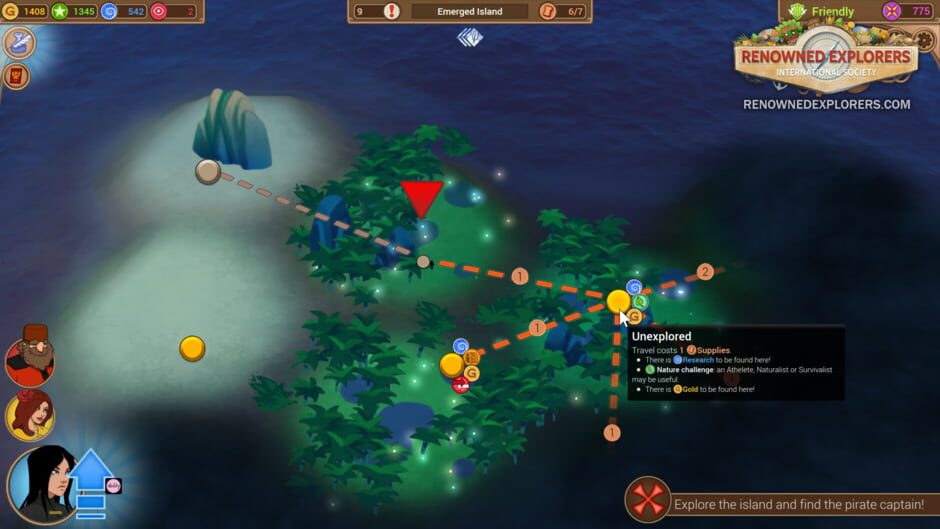Capture de Renowned Explorers: International Society