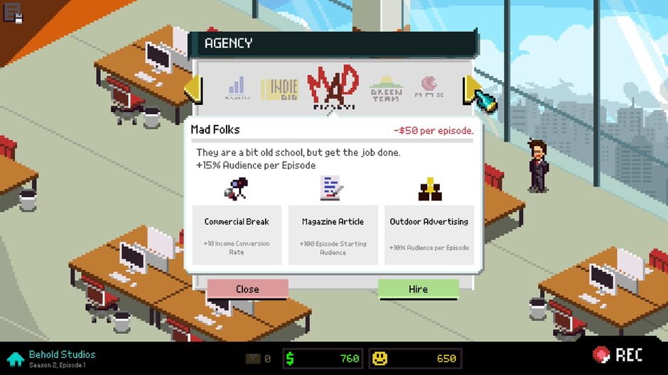 Capture de Chroma Squad