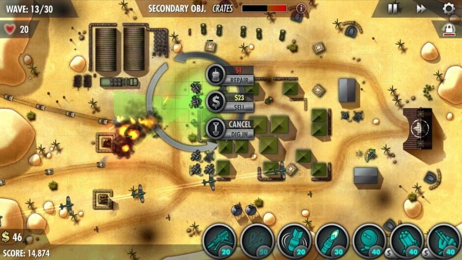 Capture d’iBomber Defense Pacific