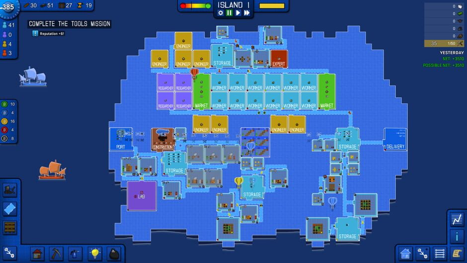 Capture de Blueprint Tycoon