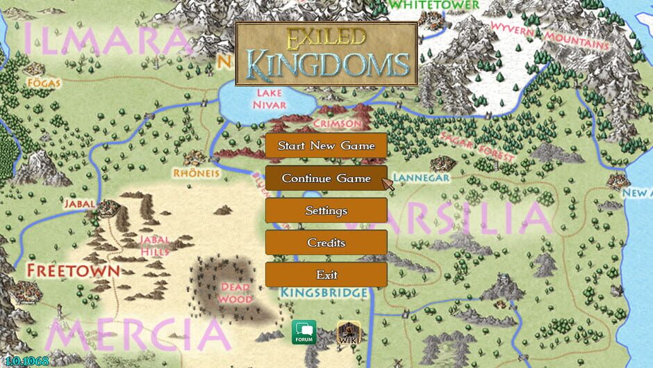 Capture d’Exiled Kingdoms