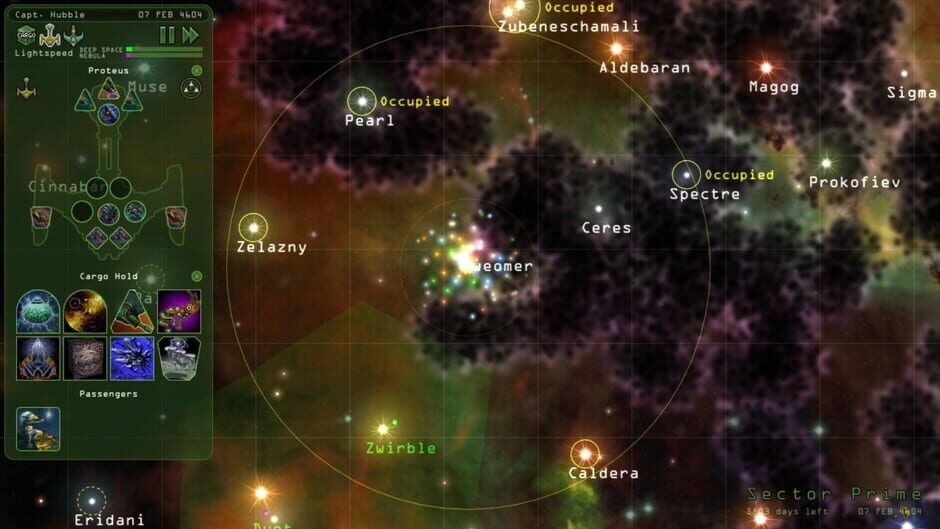 Capture de Weird Worlds: Return to Infinite Space
