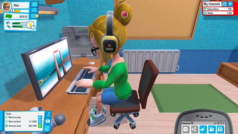 Capture de Youtubers Life