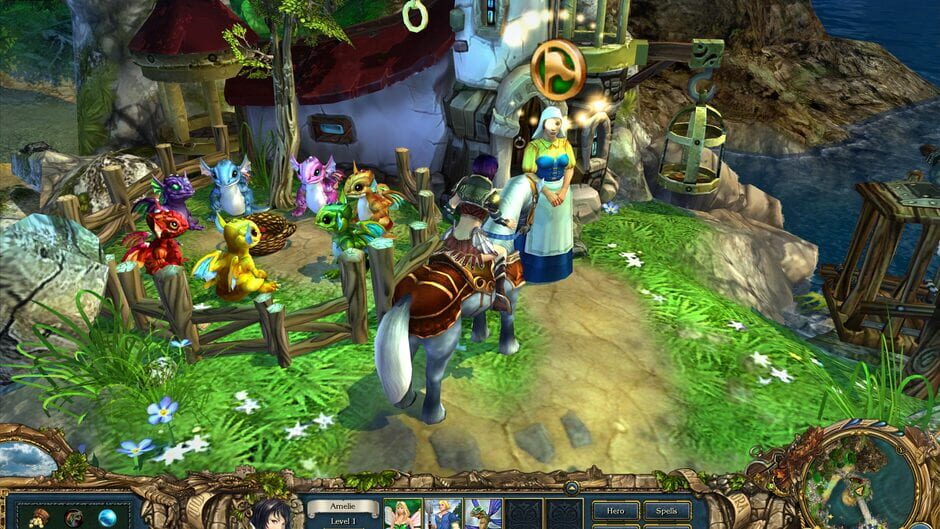 Capture de King's Bounty: Armored Princess