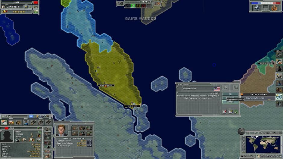 Capture de Supreme Ruler: Cold War