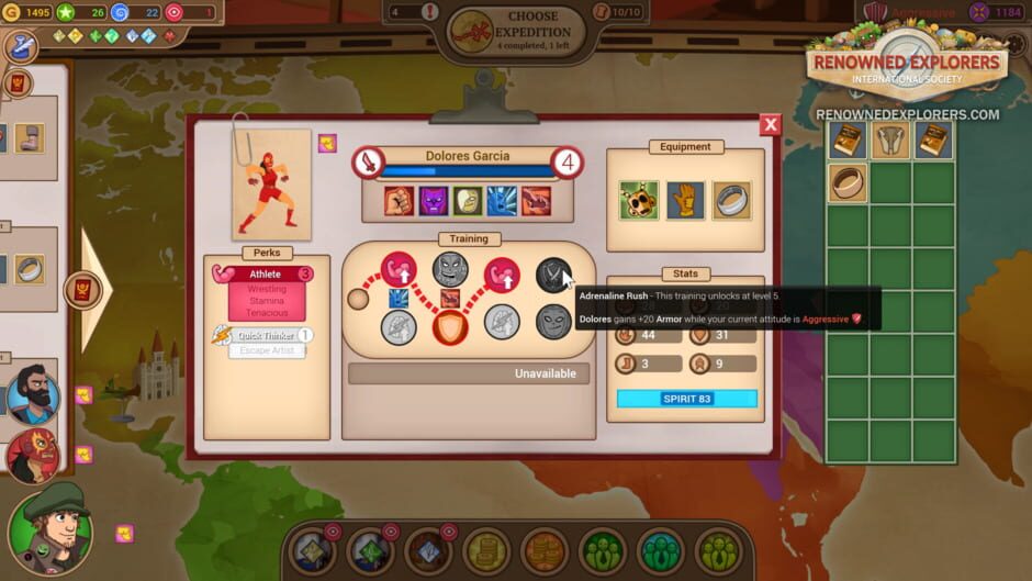 Capture de Renowned Explorers: International Society