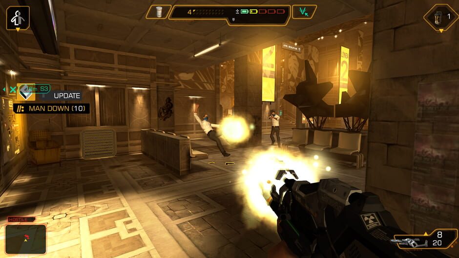 Capture de Deus Ex: The Fall