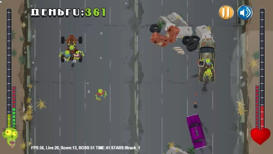 Capture de ZombieCarz