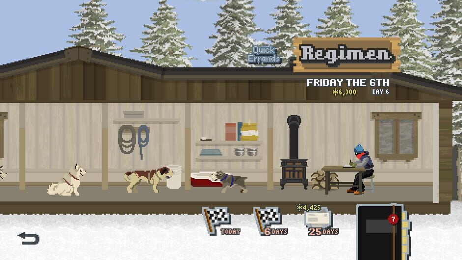 Capture de Dog Sled Saga