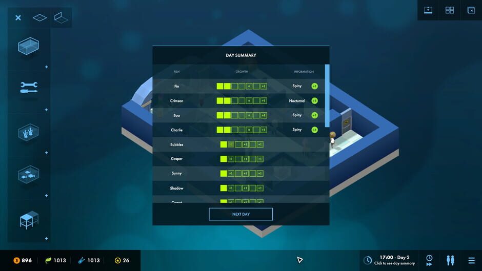 Capture de Megaquarium