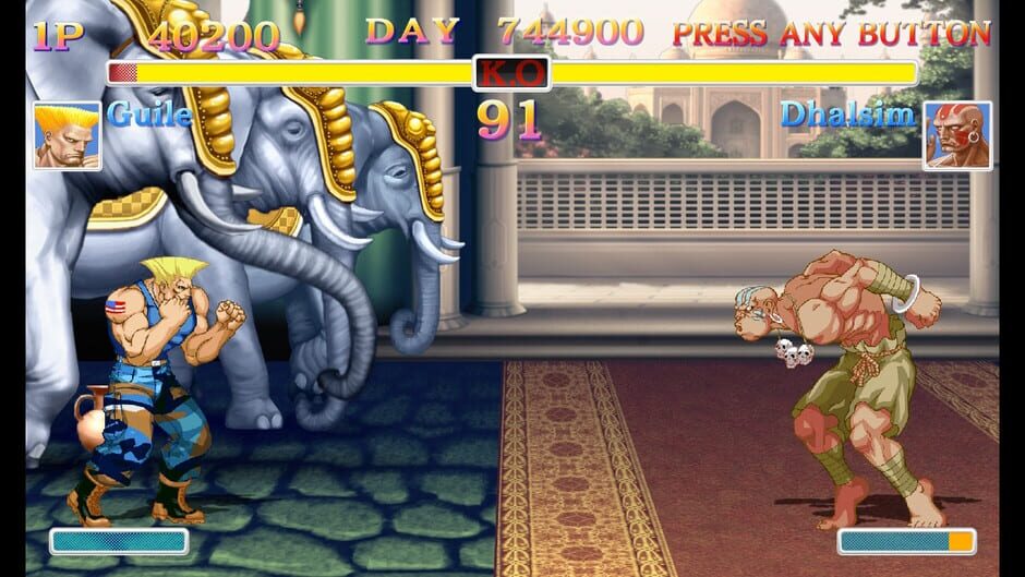 Capture d’Ultra Street Fighter II: The Final Challengers