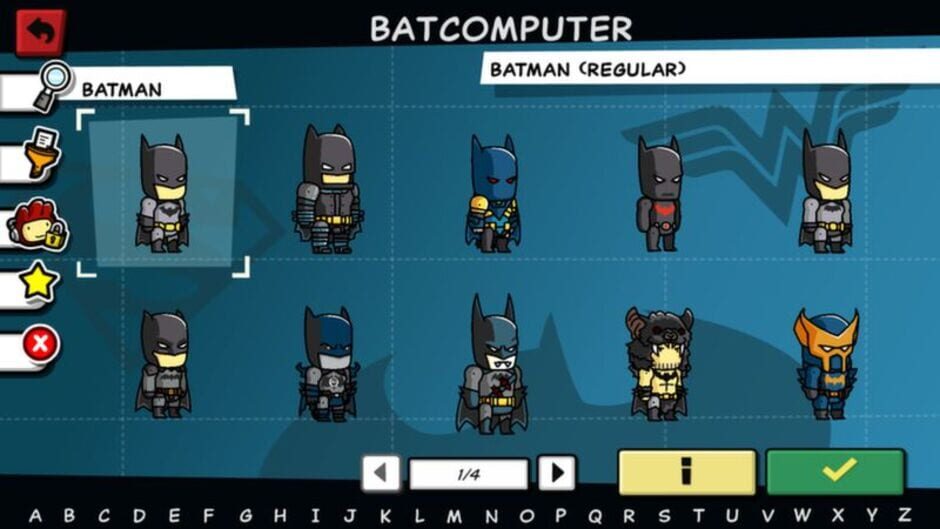Capture de Scribblenauts Unmasked: A DC Comics Adventure