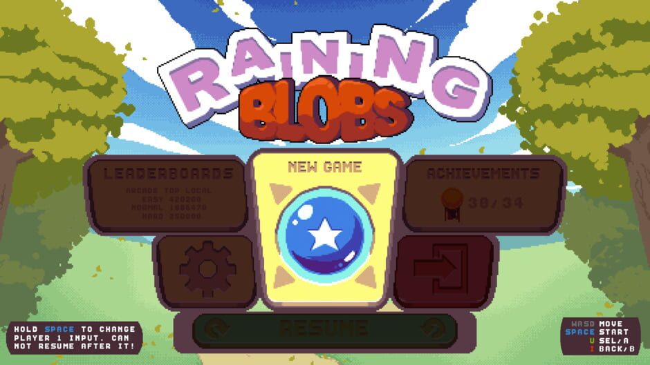 Capture de Raining Blobs