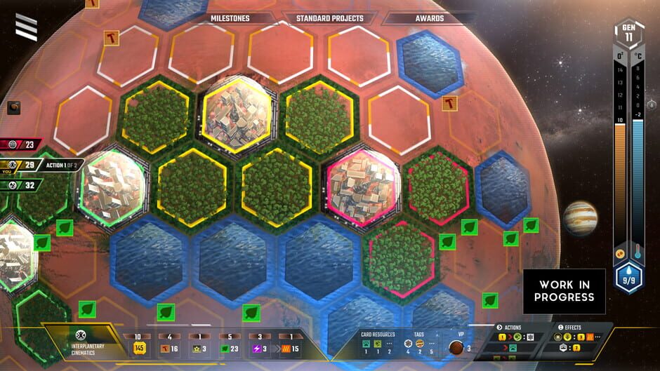 Capture de Terraforming Mars