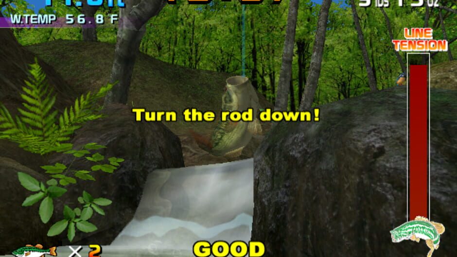 Capture de Sega Bass Fishing