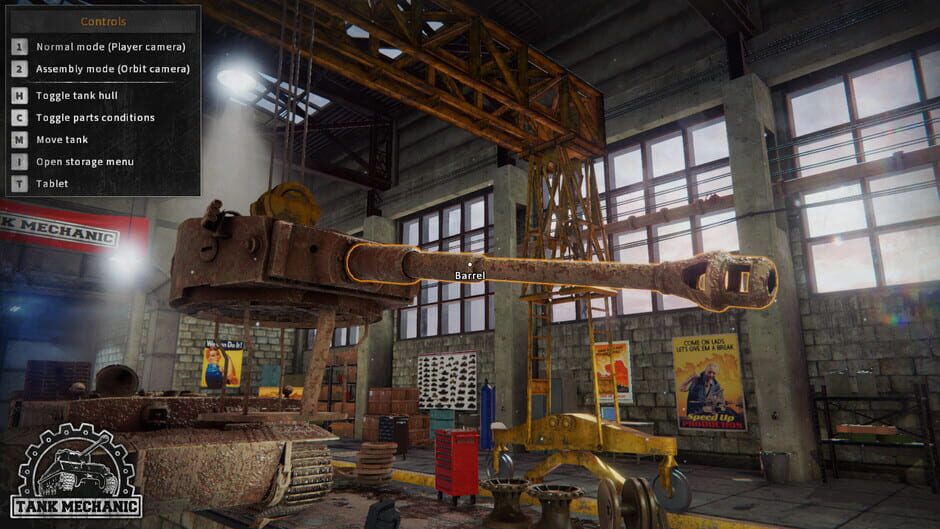Capture de Tank Mechanic Simulator