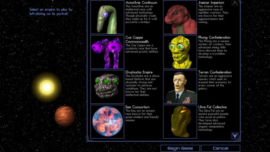 Capture de Space Empires IV Deluxe
