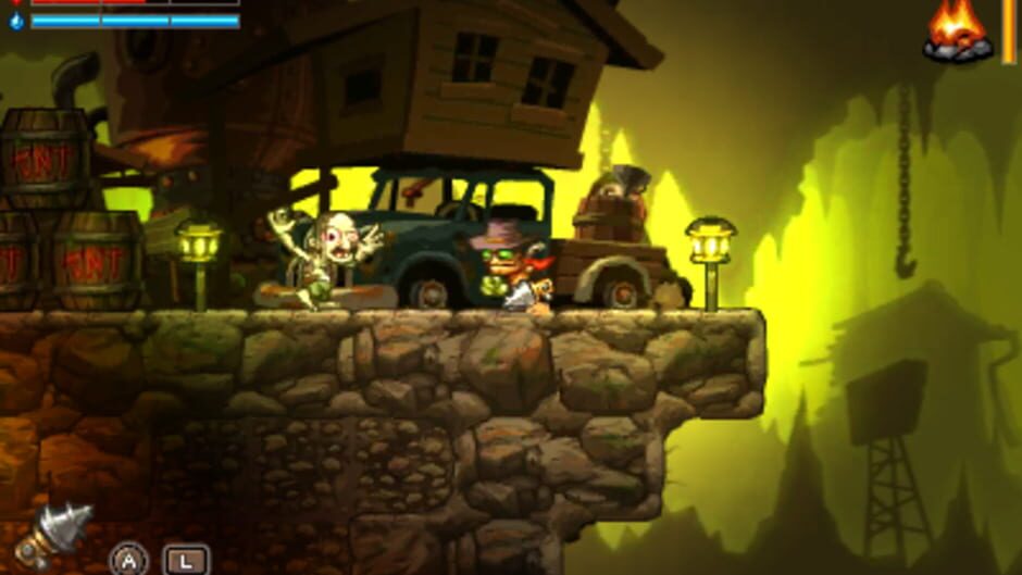 Capture de SteamWorld Dig