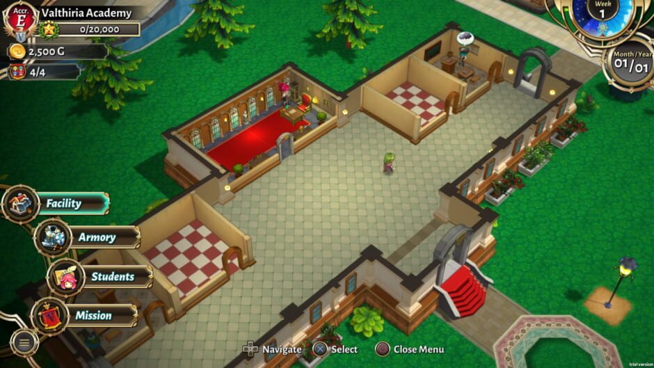 Capture de Valthirian Arc: Hero School Story