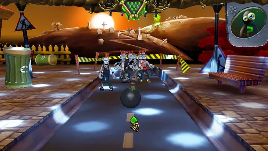 Capture de Zombie Bowl-O-Rama