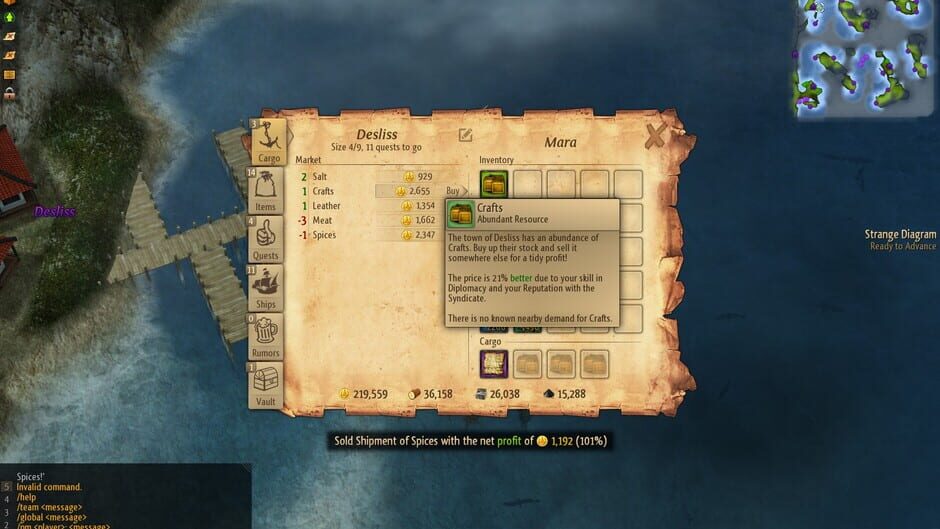 Capture de Windward