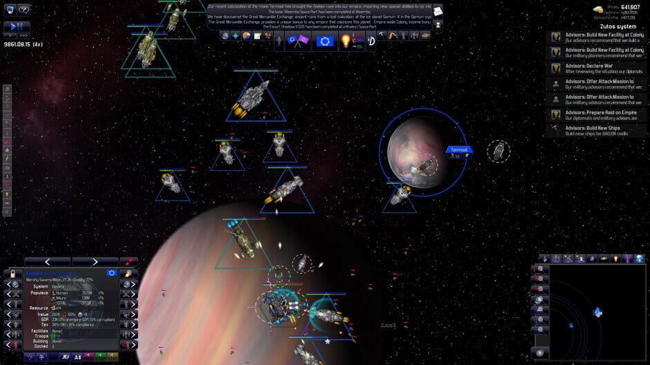 Capture de Distant Worlds: Universe