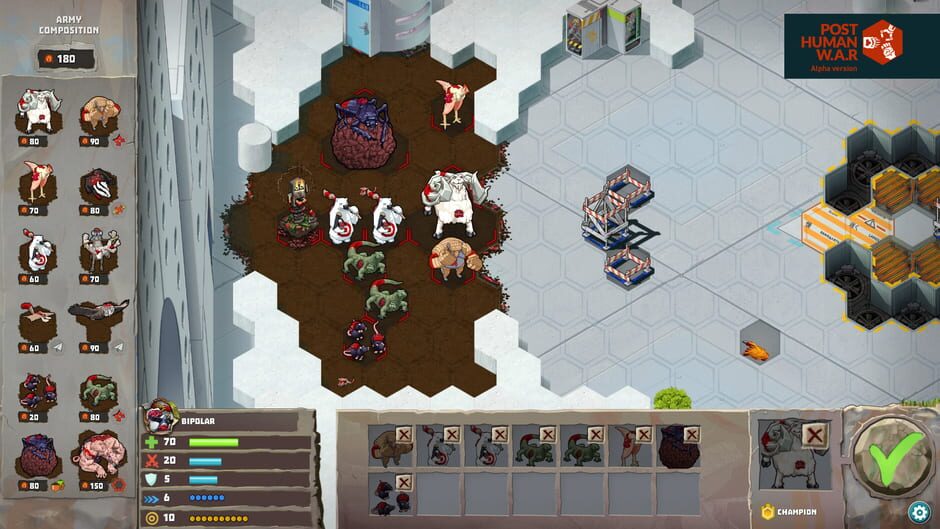 Capture de Post Human W.A.R