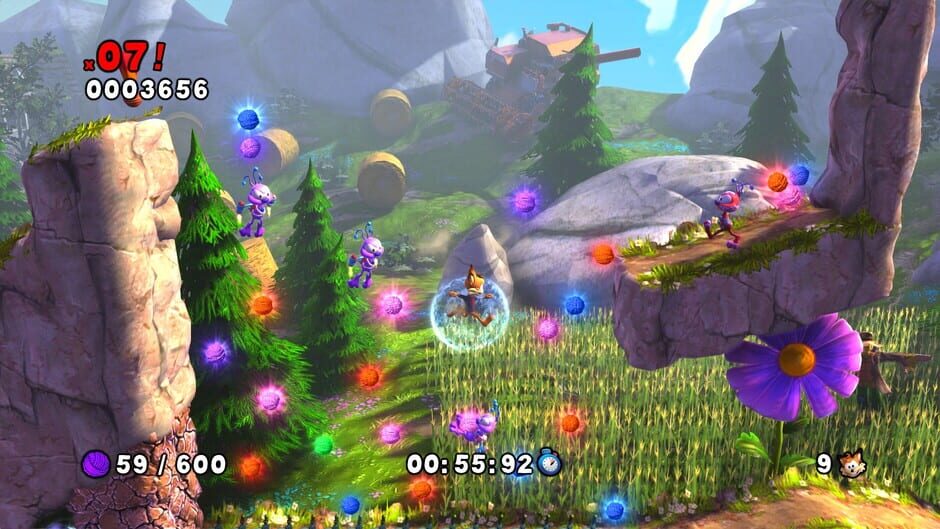 Capture de Bubsy: The Woolies Strike Back