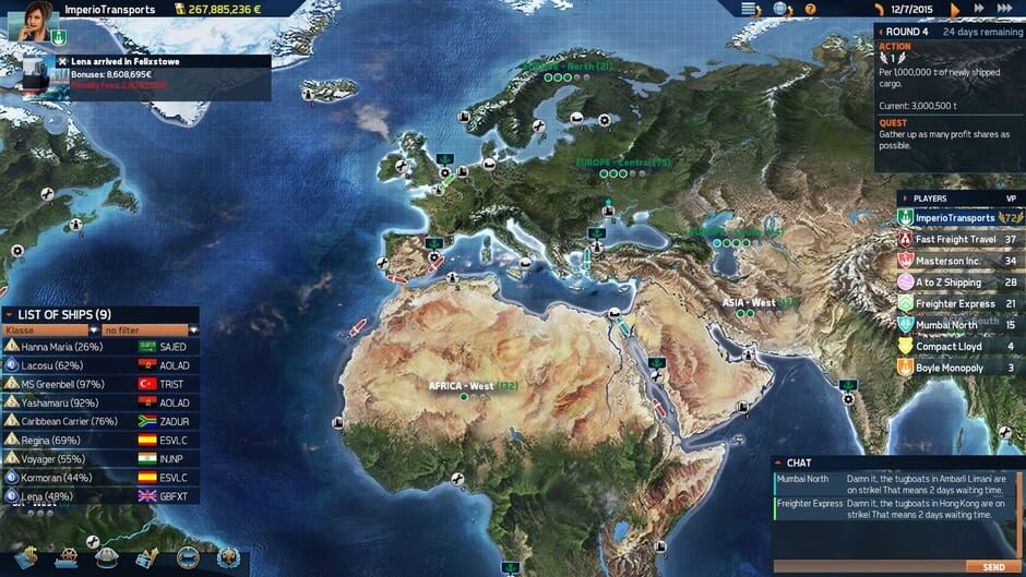 Capture de TransOcean 2: Rivals