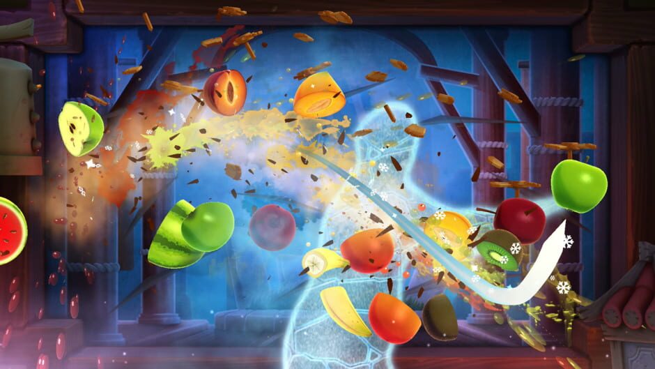 Capture de Fruit Ninja Kinect 2