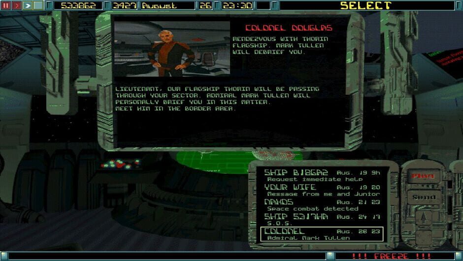 Capture d’Imperium Galactica