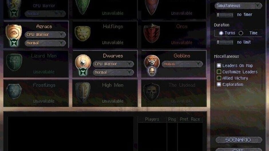 Capture d’Age of Wonders