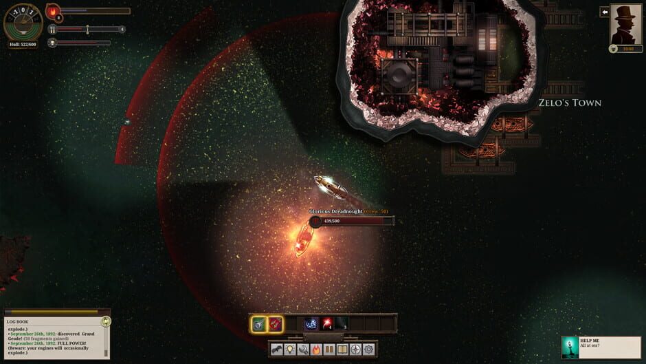 Capture de Sunless Sea