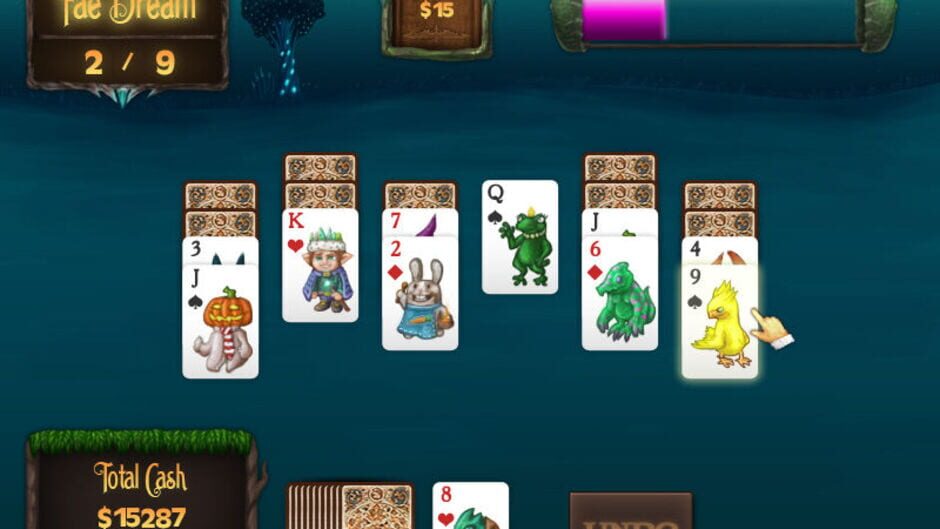 Capture de Faerie Solitaire