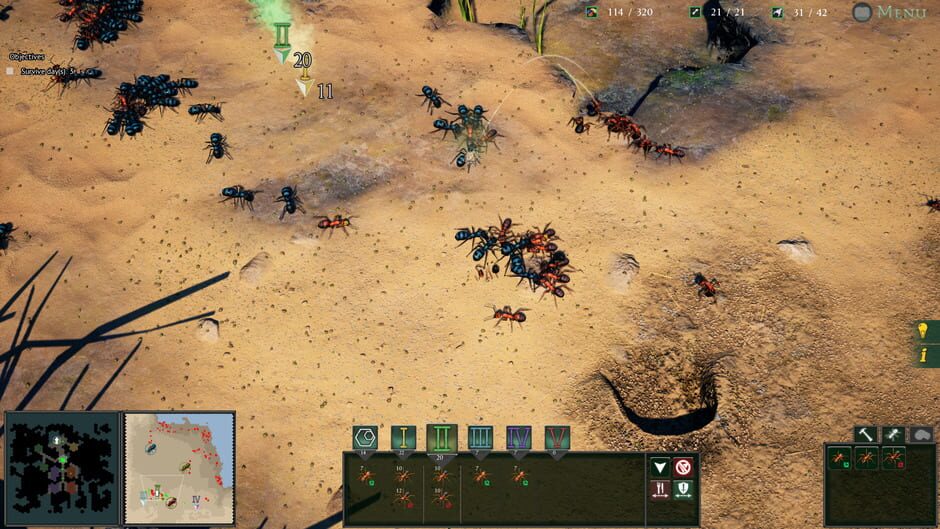 Capture d’Empires of the Undergrowth