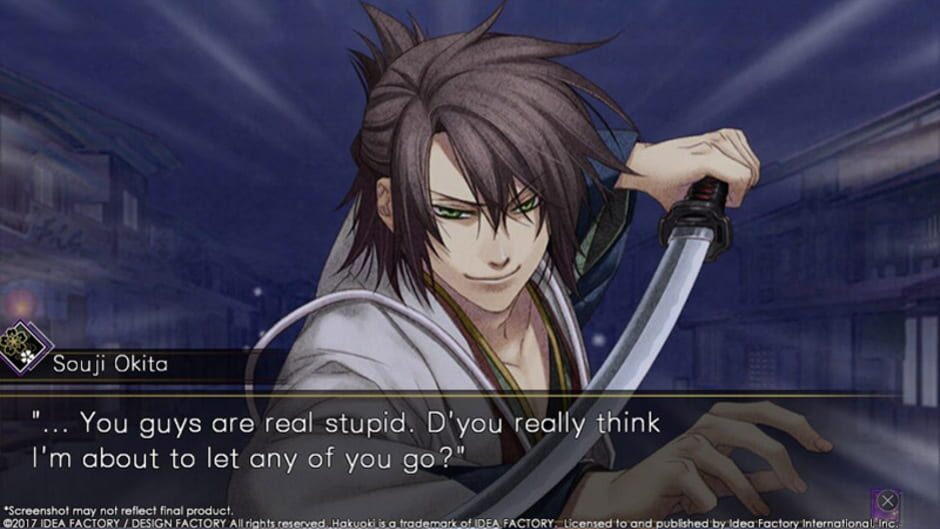 Capture de Hakuoki: Kyoto Winds