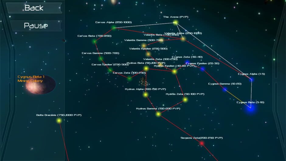 Capture de Galactic Arms Race