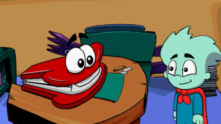 Capture de Pajama Sam 2: Thunder and Lightning Aren't so Frightening