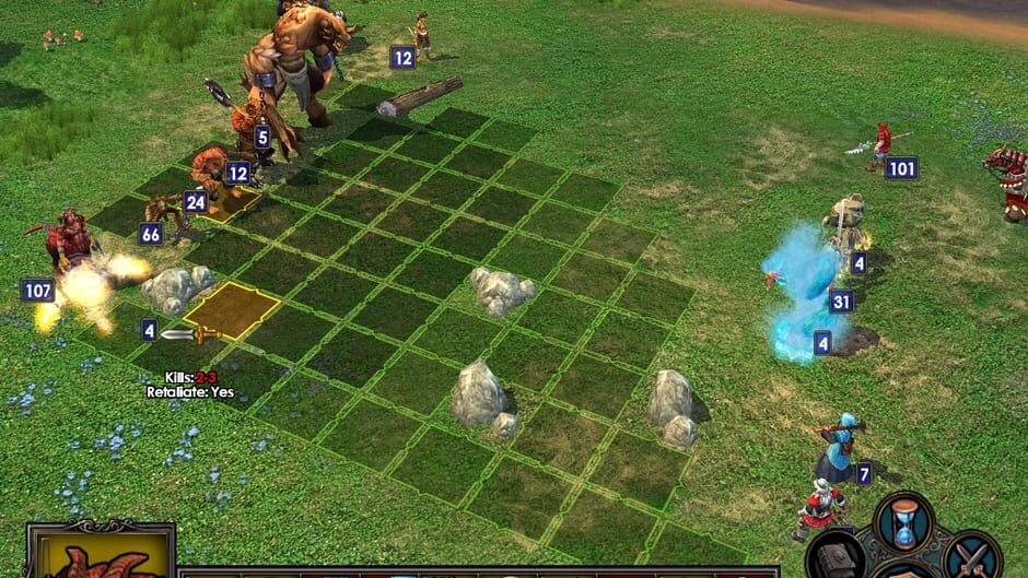 Capture de Heroes of Might and Magic V