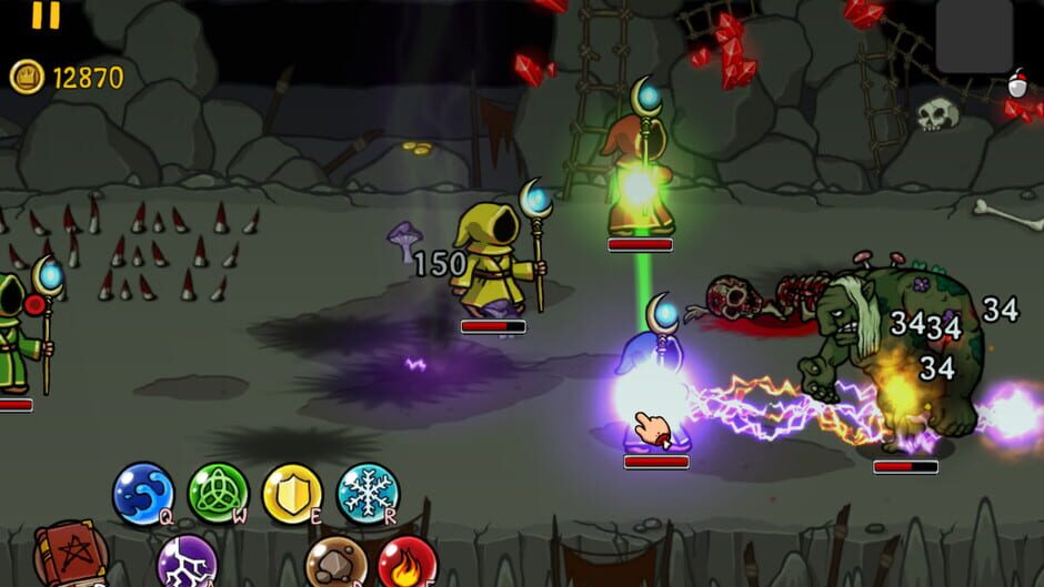 Capture de Magicka: Wizards of the Square Tablet