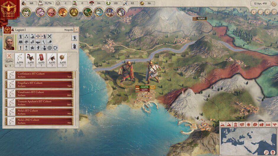 Capture d’Imperator: Rome