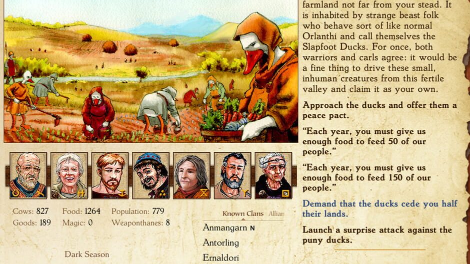 Capture de King of Dragon Pass